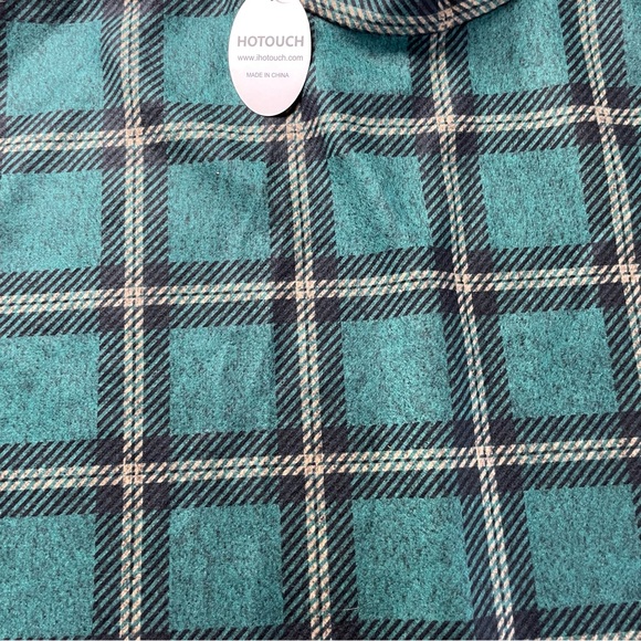 Hotouch Flannel Plaid Swirl Circle Skater Skirt Women’s size Medium NWT - Picture 7 of 8